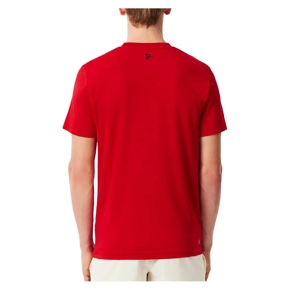 Men`s Novak Djokovic Fan Tennis Top Apparel Lacoste