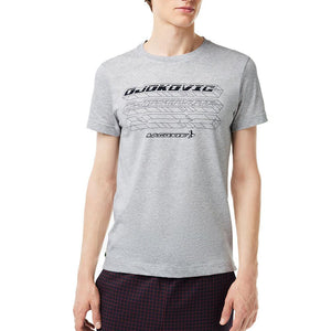 Men's Novak Djokovic Tennis T-Shirt/Cap Bundle Apparel Lacoste