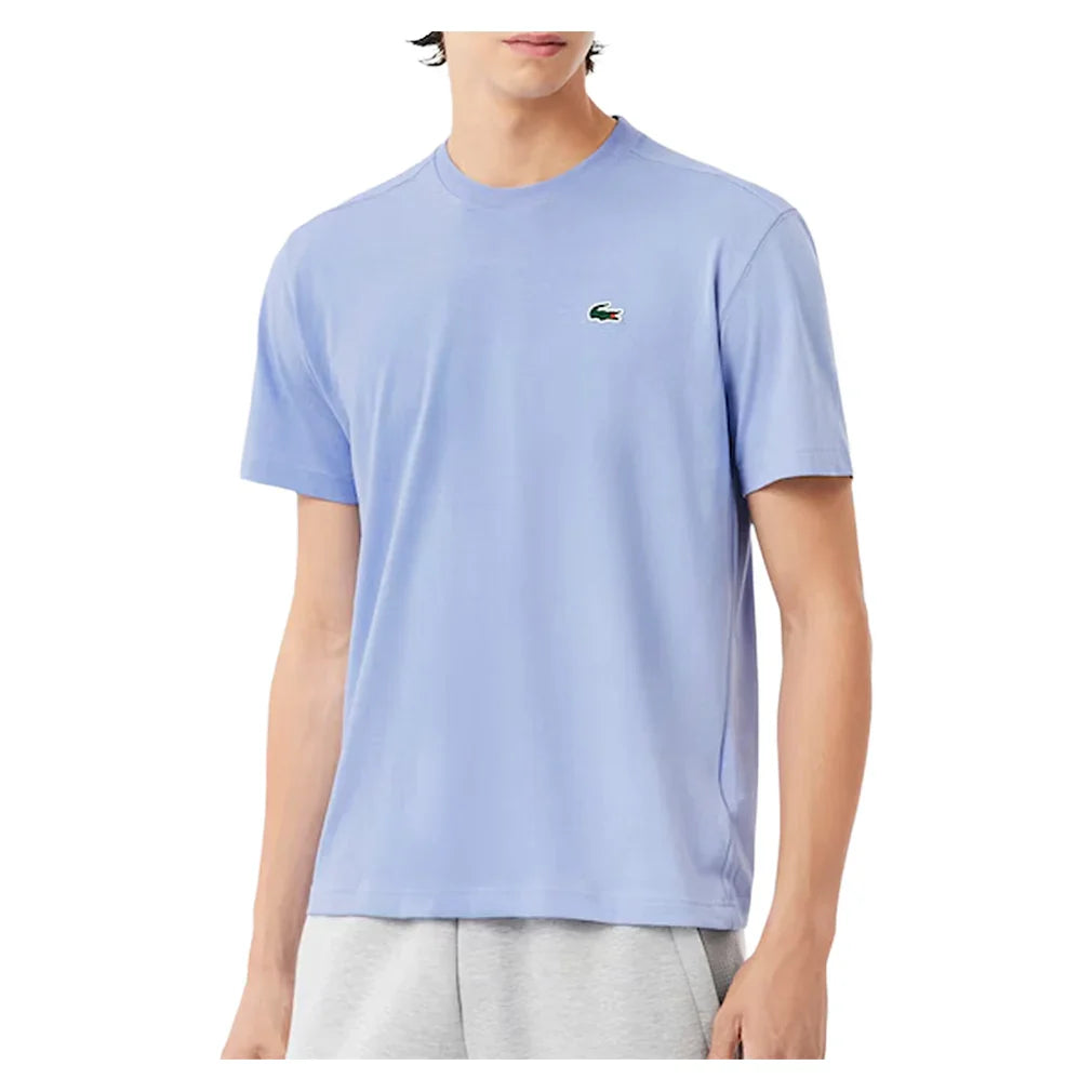Men`s Core Poly/Cotton Classic Tennis Top Delphinium Apparel Lacoste