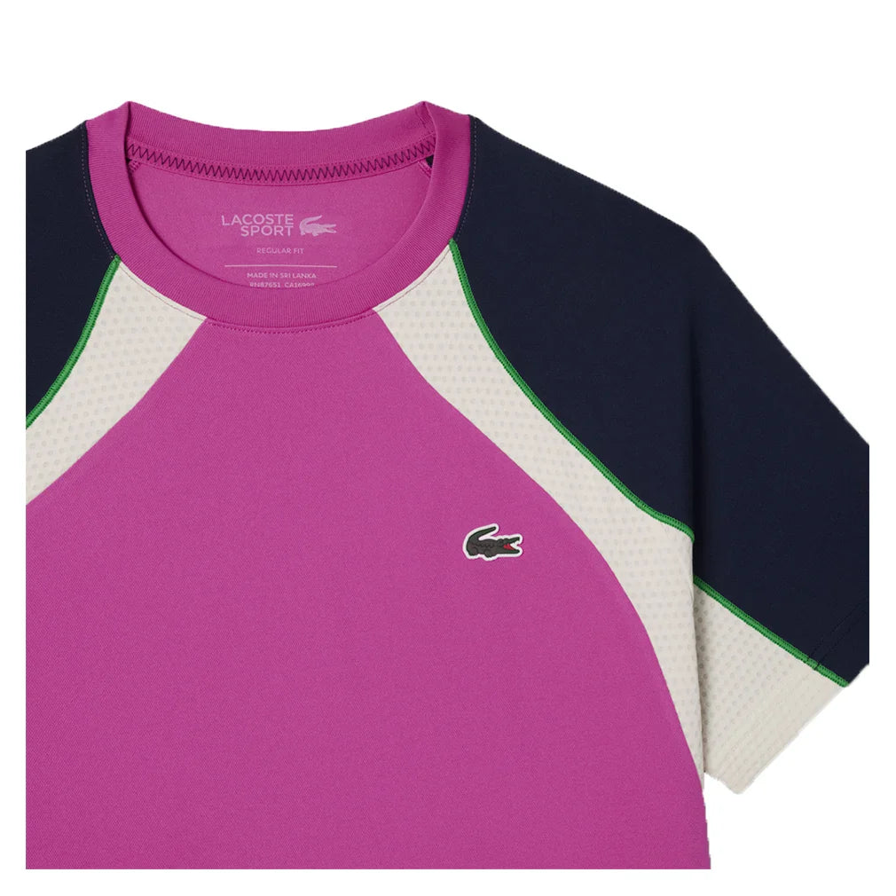 Men`s Ultra Dry Tennis Crew Apparel Lacoste