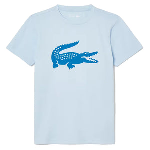 Boys' Oversized Croc Tennis Top Rill and Gipsy Blue Apparel Lacoste