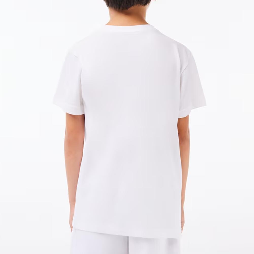 Boys' Breathable Cotton Blend Tennis Jersey Apparel Lacoste