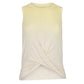 Women`s Ombre Twist Front Tennis Tank Apparel Thrive Societe