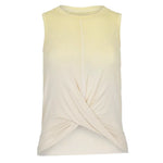 Women`s Ombre Twist Front Tennis Tank Apparel Thrive Societe