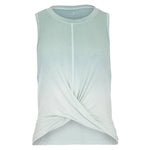 Women`s Ombre Twist Front Tennis Tank Apparel Thrive Societe