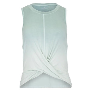 Women`s Ombre Twist Front Tennis Tank Apparel Thrive Societe