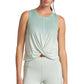 Women`s Ombre Twist Front Tennis Tank Apparel Thrive Societe