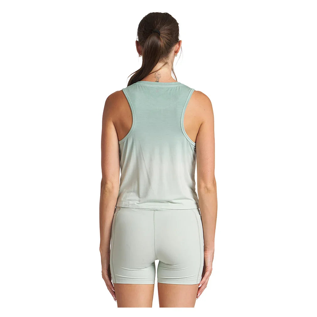Women`s Ombre Twist Front Tennis Tank Apparel Thrive Societe