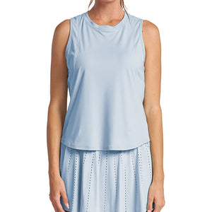 Women`s Performance Tennis Tank Bay Blue Apparel Thrive Societe