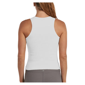 Women`s Classic Crew Neck Tennis Tank White Apparel Thrive Societe