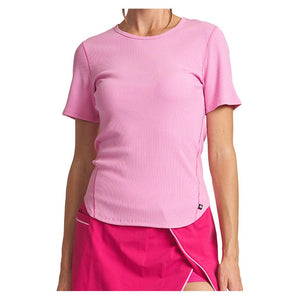 Women`s Essential Ladder Stitch Tennis Top Azalea Apparel Thrive Societe