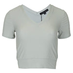 Women`s Double-V Crop Tennis Top Apparel Thrive Societe