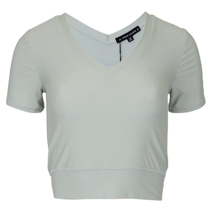 Women`s Double-V Crop Tennis Top Apparel Thrive Societe