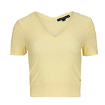 Women`s Double-V Crop Tennis Top Apparel Thrive Societe