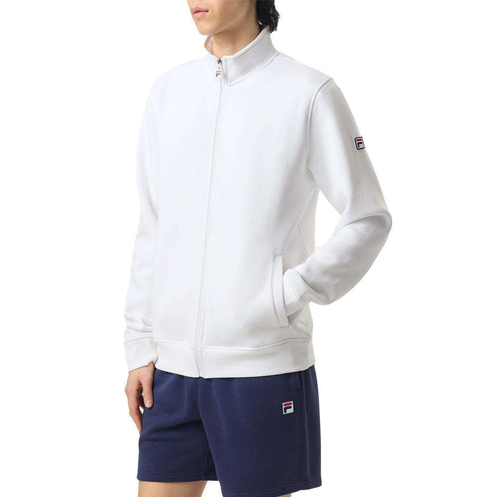 Men`s Match Fleece Full Zip Tennis Jacket Apparel Fila
