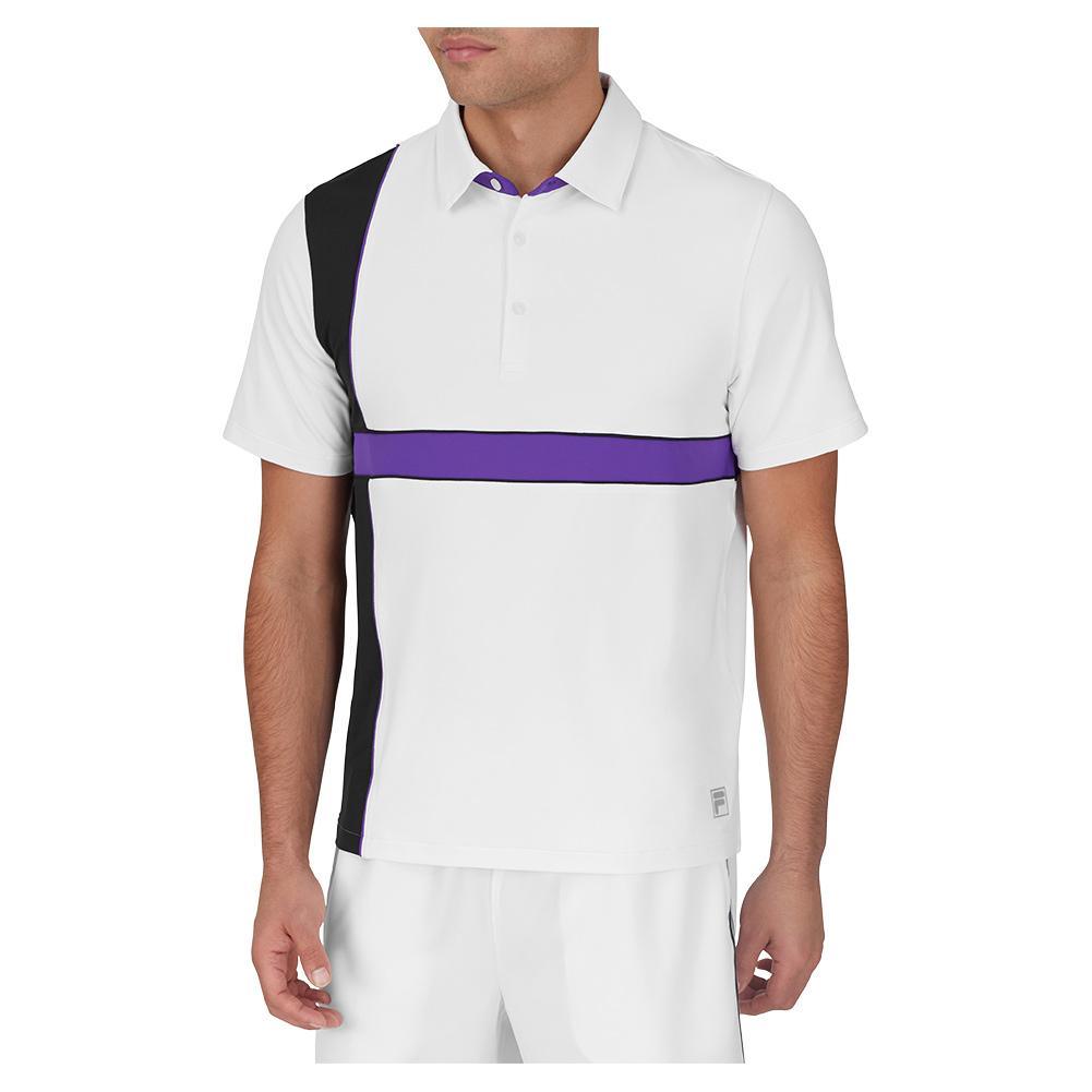 Men`s Back Spin Short Sleeve Tennis Polo Apparel Fila