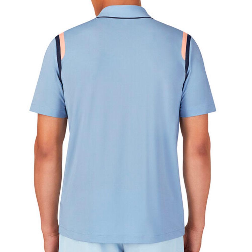 Men's Solar Power Tennis Polo Blue Chill Apparel Fila