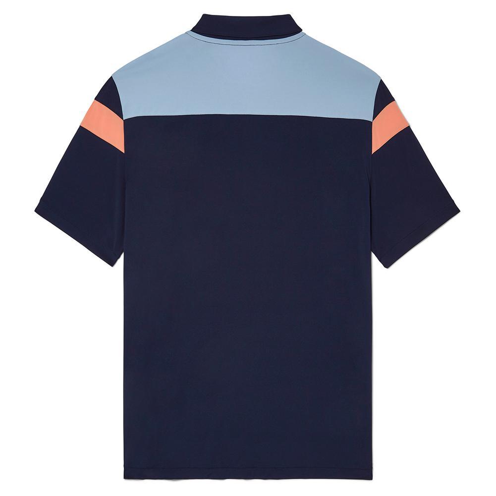 Men`s Solar Power Color Block Tennis Polo Apparel Fila