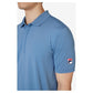 Men's Short Sleeve Tennis Polo Elemental Blue Apparel Fila
