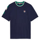 Men's Heritage Short Sleeve Tennis Crew Apparel Fila