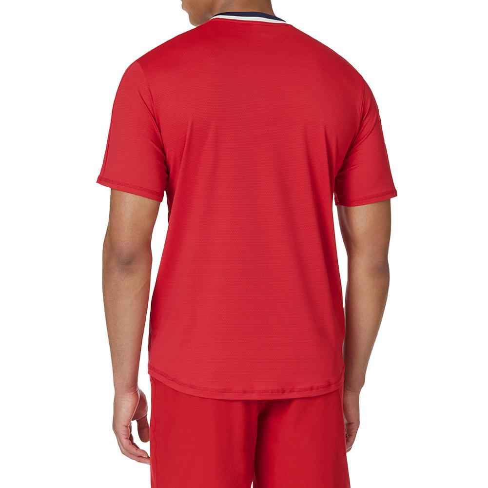 Men's Heritage Short Sleeve Tennis Crew Apparel Fila