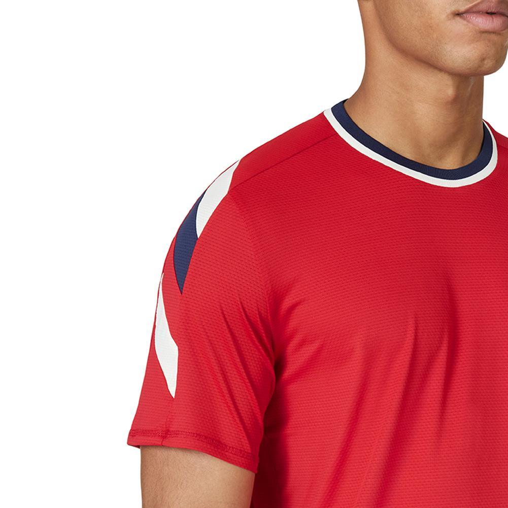 Men's Heritage Short Sleeve Tennis Crew Apparel Fila