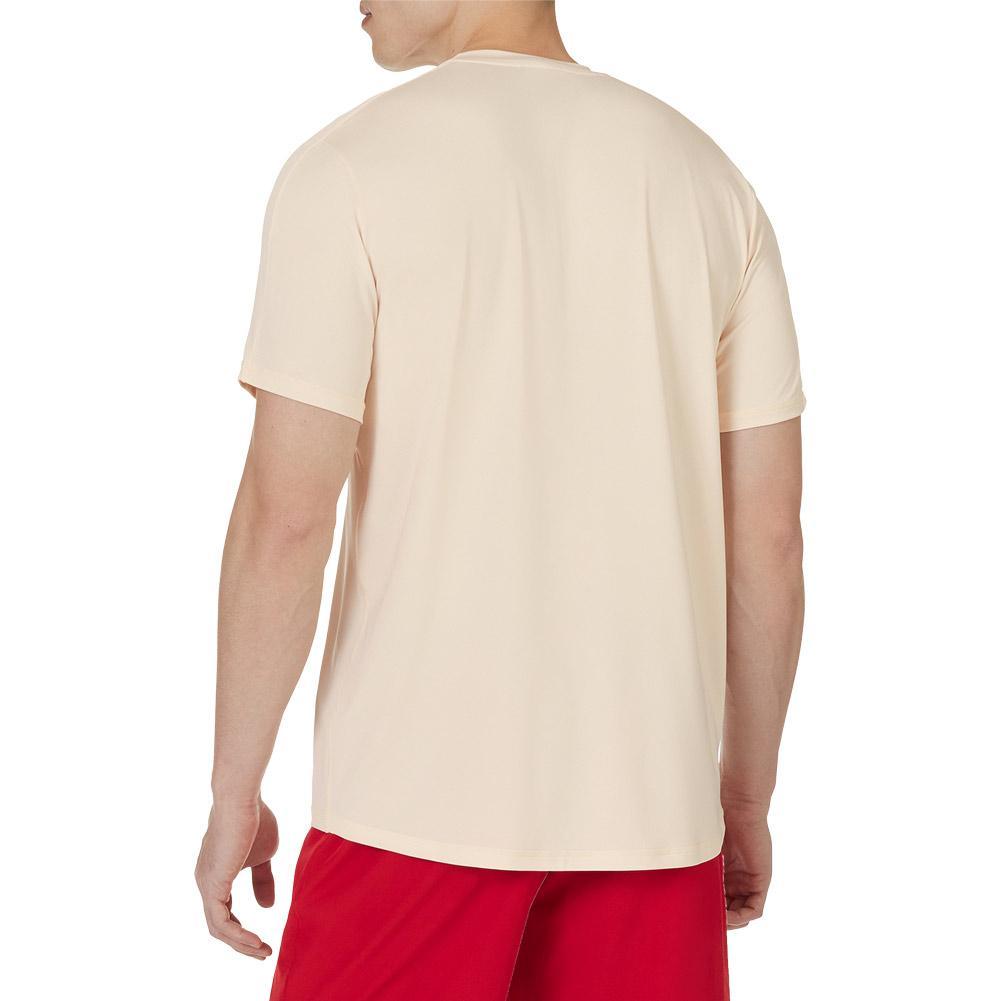 Men's Heritage Short Sleeve Henley Tennis Polo Apparel Fila