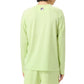 Men`s Tennis Essentials Long Sleeve UV Blocker Shadow Lime Apparel Fila