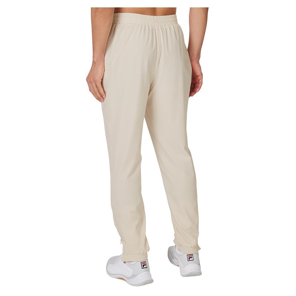 Men's Woven Court Tennis Track Pant Whitecap Gray Apparel Fila
