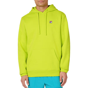 Men's Electric Drizzle Tennis Hoodie Cyber Lime Apparel Fila
