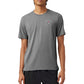 Men`s Scallop Hem Heather Tennis Crew Apparel Fila