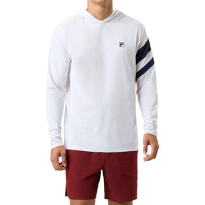 Men`s Long Sleeve Tennis Hoodie Apparel Fila