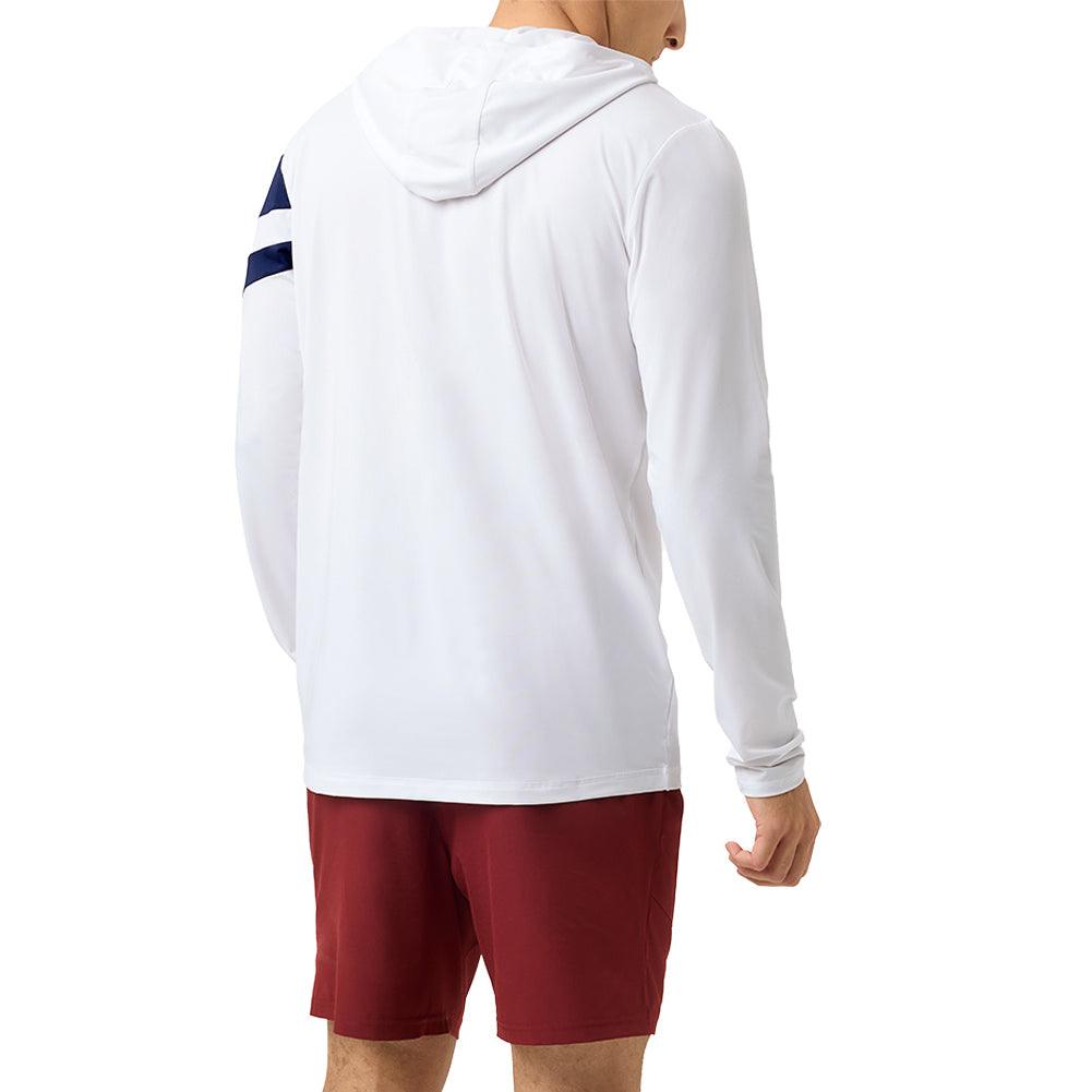 Men`s Long Sleeve Tennis Hoodie Apparel Fila