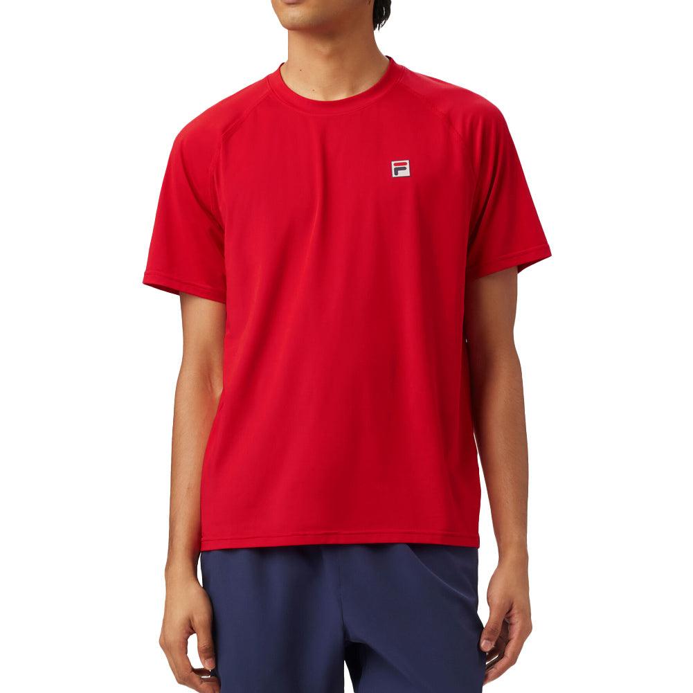 Men`s Short Sleeve Tennis Crew Apparel Fila