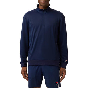 Men`s Essentials Long Sleeve Tennis 1/4 Zip Apparel Fila