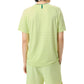 Men`s Center Court Ace Seamless Tennis Crew Shadow Lime and Rainforest Apparel Fila