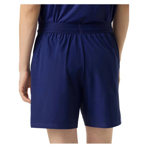 Men`s Center Court Ace Swift Tennis Short Navy and Skyway Apparel Fila