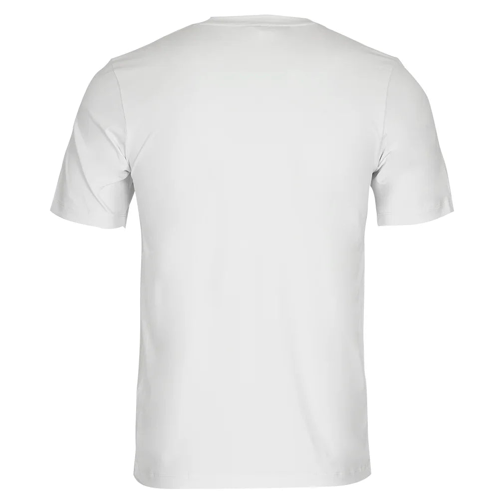 Men`s Volley Solid Core Tennis Top White Apparel Fila