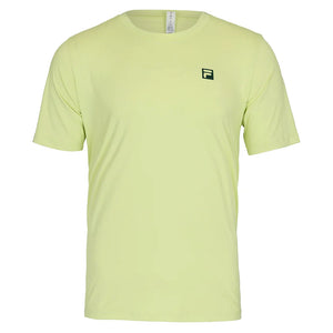 Men`s Volley Core Tennis Top Shadow Lime Apparel Fila