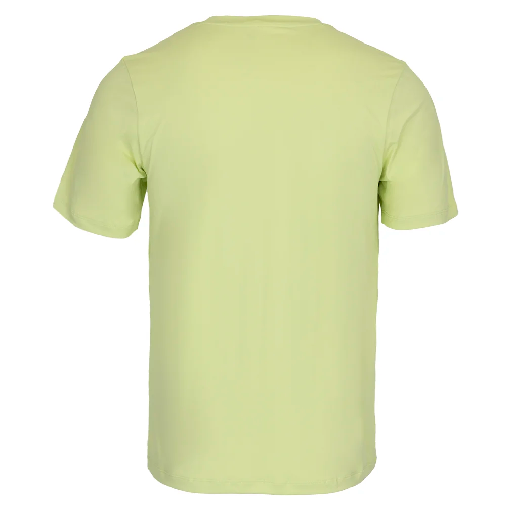 Men`s Volley Core Tennis Top Shadow Lime Apparel Fila
