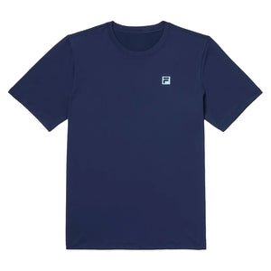 Men`s Volley Solid Core Tennis Top White Apparel Fila