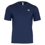 Men`s Volley Solid Core Tennis Top Navy Apparel Fila