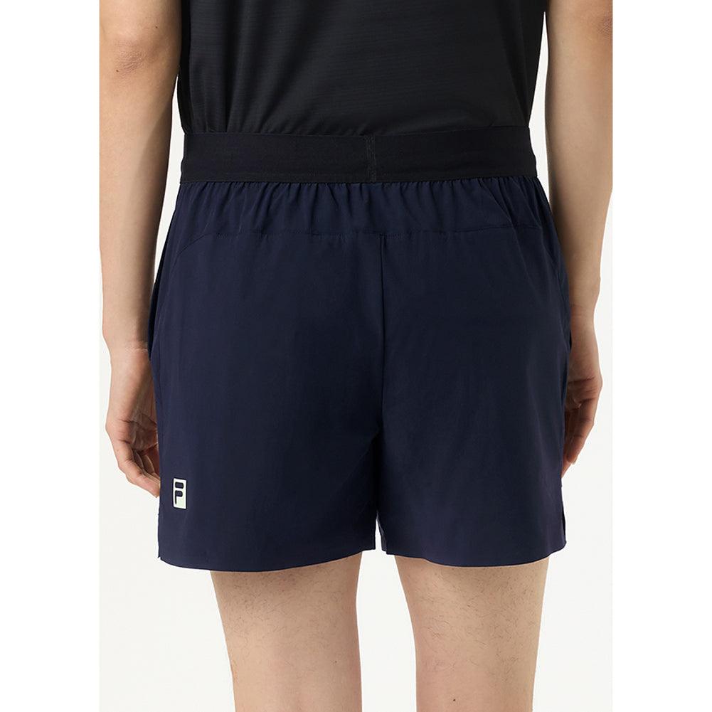 Men`s Cross Court Challenger 5 Inch Tennis Short Apparel Fila