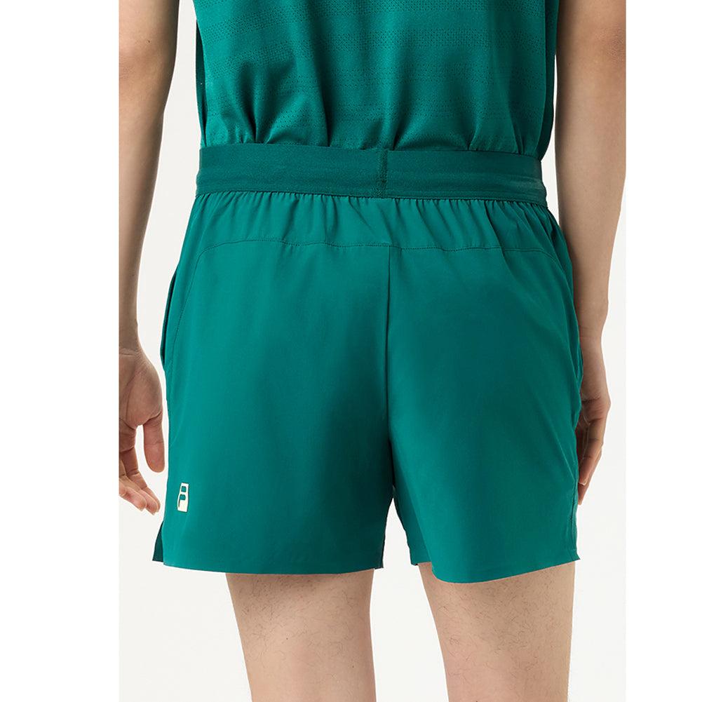 Men`s Cross Court Challenger 5 Inch Tennis Short Apparel Fila