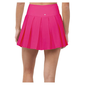 Women`s Endure Piped Pleated Tennis Skort Dragon Fruit and Azalea Apparel Thrive Societe