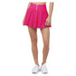 Women`s Endure Piped Pleated Tennis Skort Dragon Fruit and Azalea Apparel Thrive Societe