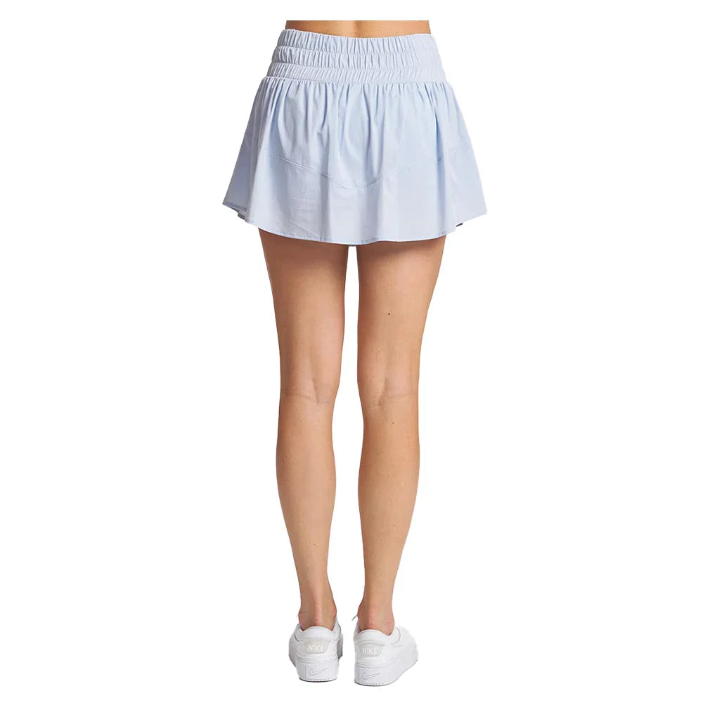 Women`s Smocked Waist Tiered Tennis Skort Apparel Thrive Societe