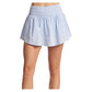 Women`s Smocked Waist Tiered Tennis Skort Apparel Thrive Societe