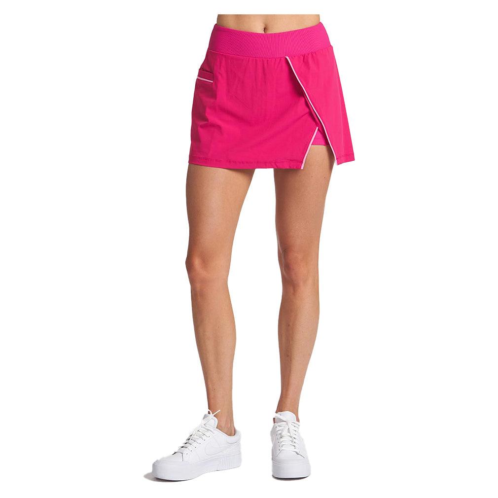 Women`s Piped Slit Tennis Skort Apparel Thrive Societe