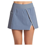 Women`s Piped Slit Tennis Skort Apparel Thrive Societe